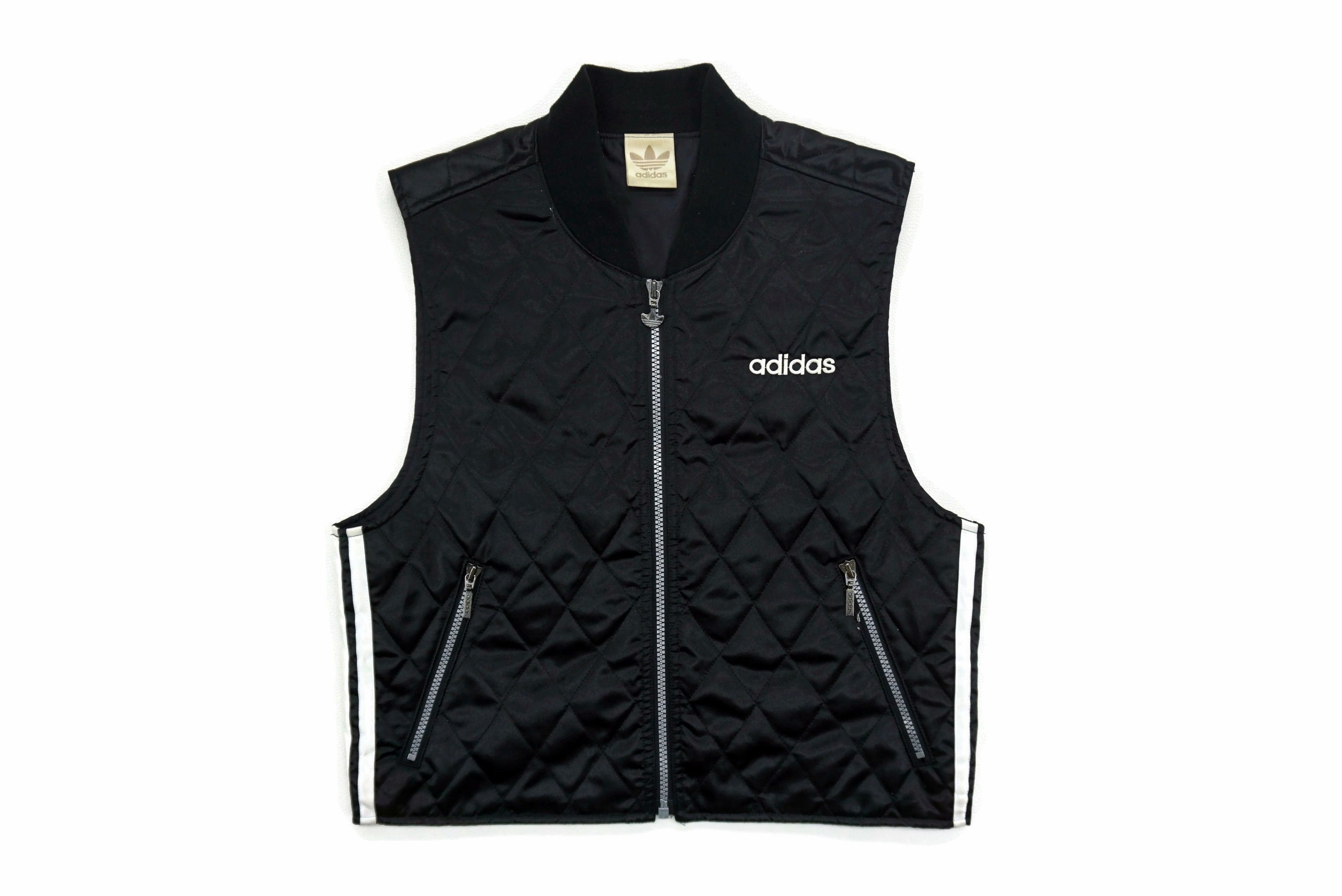 Adidas Vintage Adidas Descente Gilet Quilted Vest Windbreaker Size US S / EU 44-46 / 1 - 1 Thumbnail