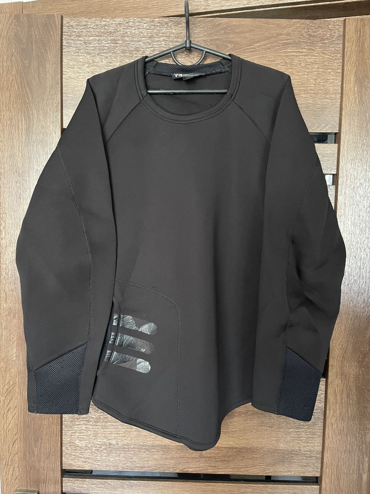 Adidas Adidas Y-3 Yohji Yamamoto Sweatshirt Crewneck Size US L / EU 52-54 / 3 - 2 Thumbnail
