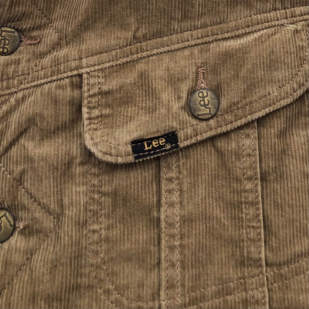 Lee Vintage Storm Rider Lee Lined Sherpa Corduroy Trucker Jacket Size US M / EU 48-50 / 2 - 7 Thumbnail