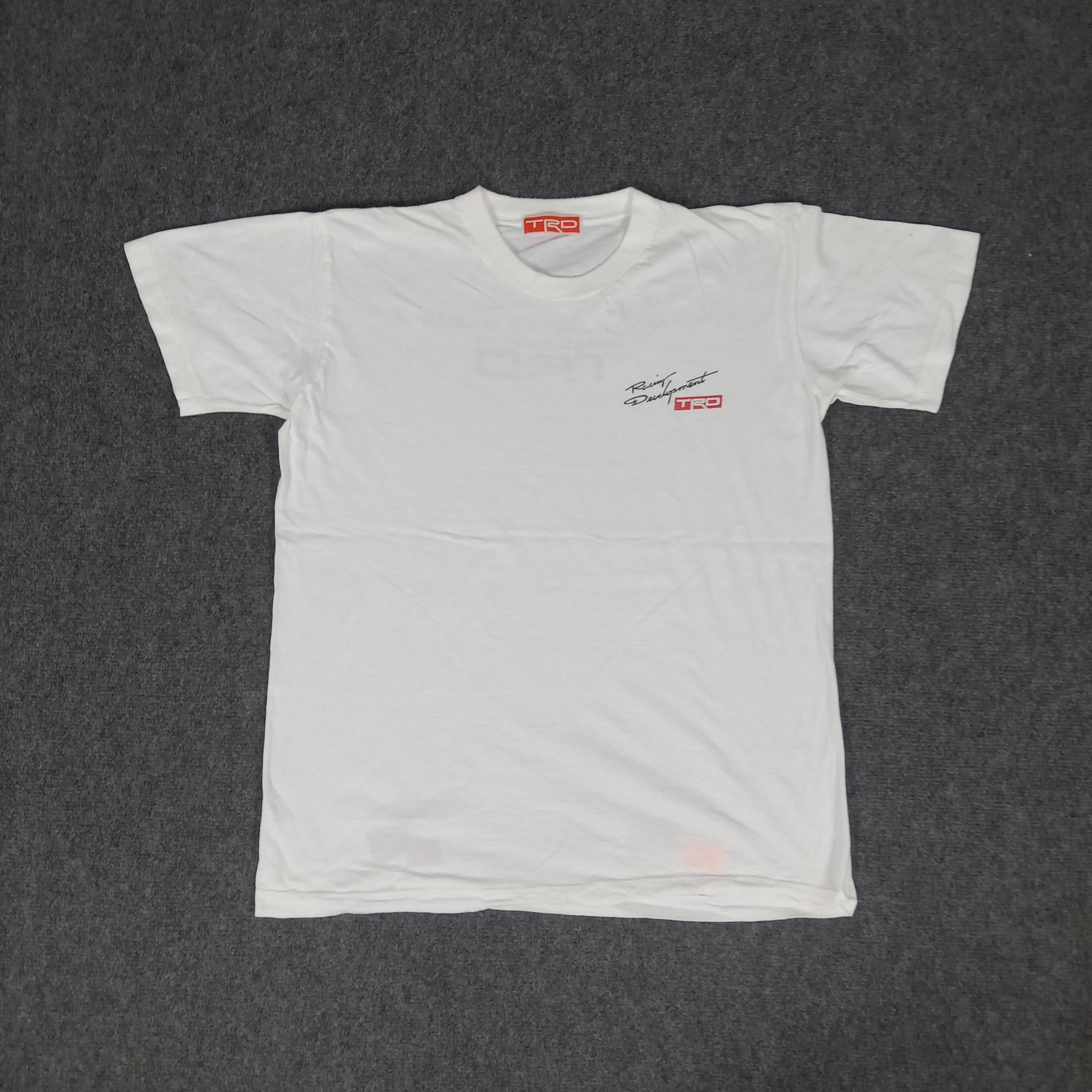 Japanese Brand × Vintage Toyota Racing Development TRD Team Japanese Tshirt Size US M / EU 48-50 / 2 - 3 Thumbnail