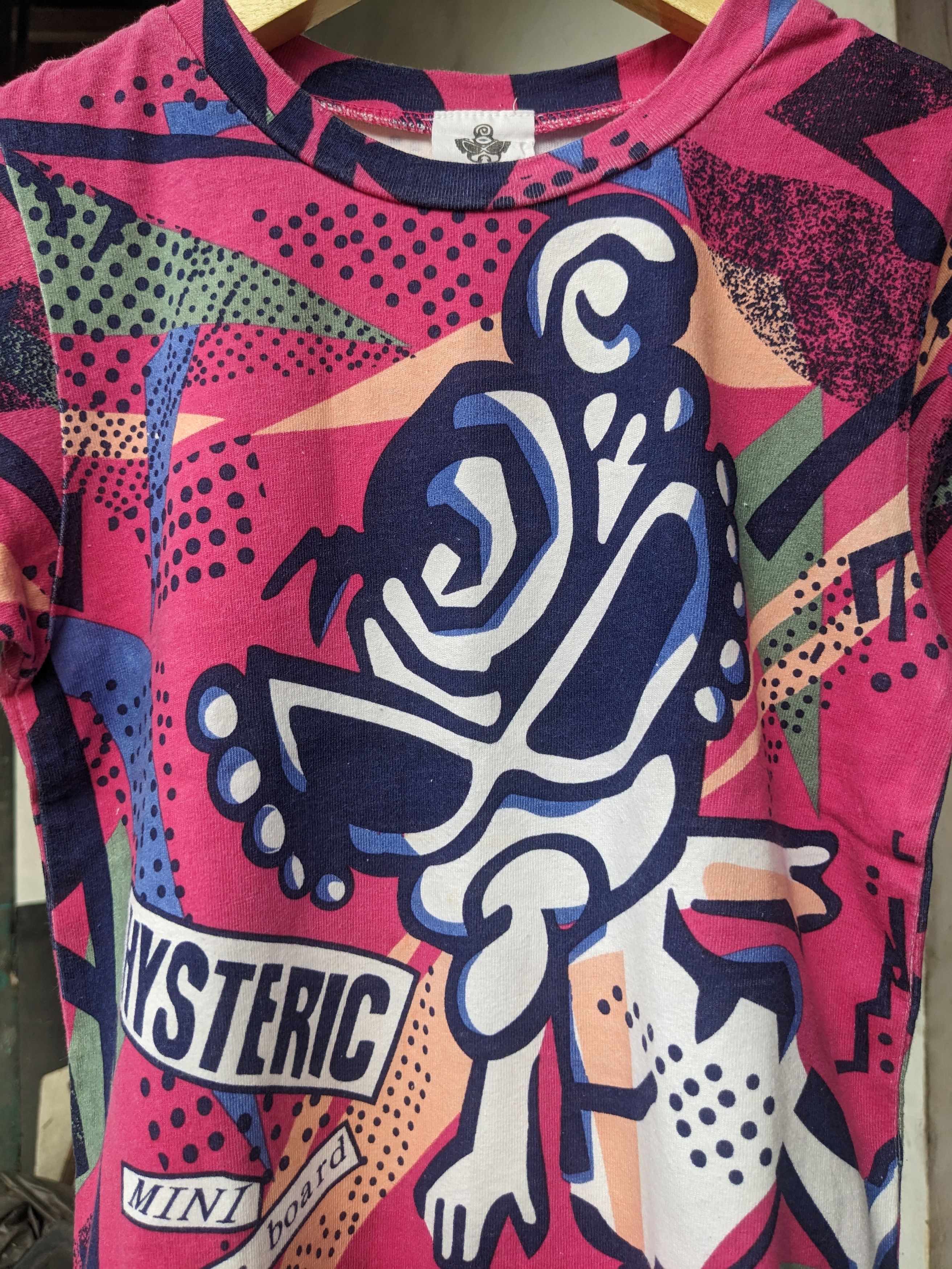 Hysteric Glamour Hysteric Mini Skate Board AOP Baby Shirt Size S / US 4 / IT 40 - 6 Thumbnail