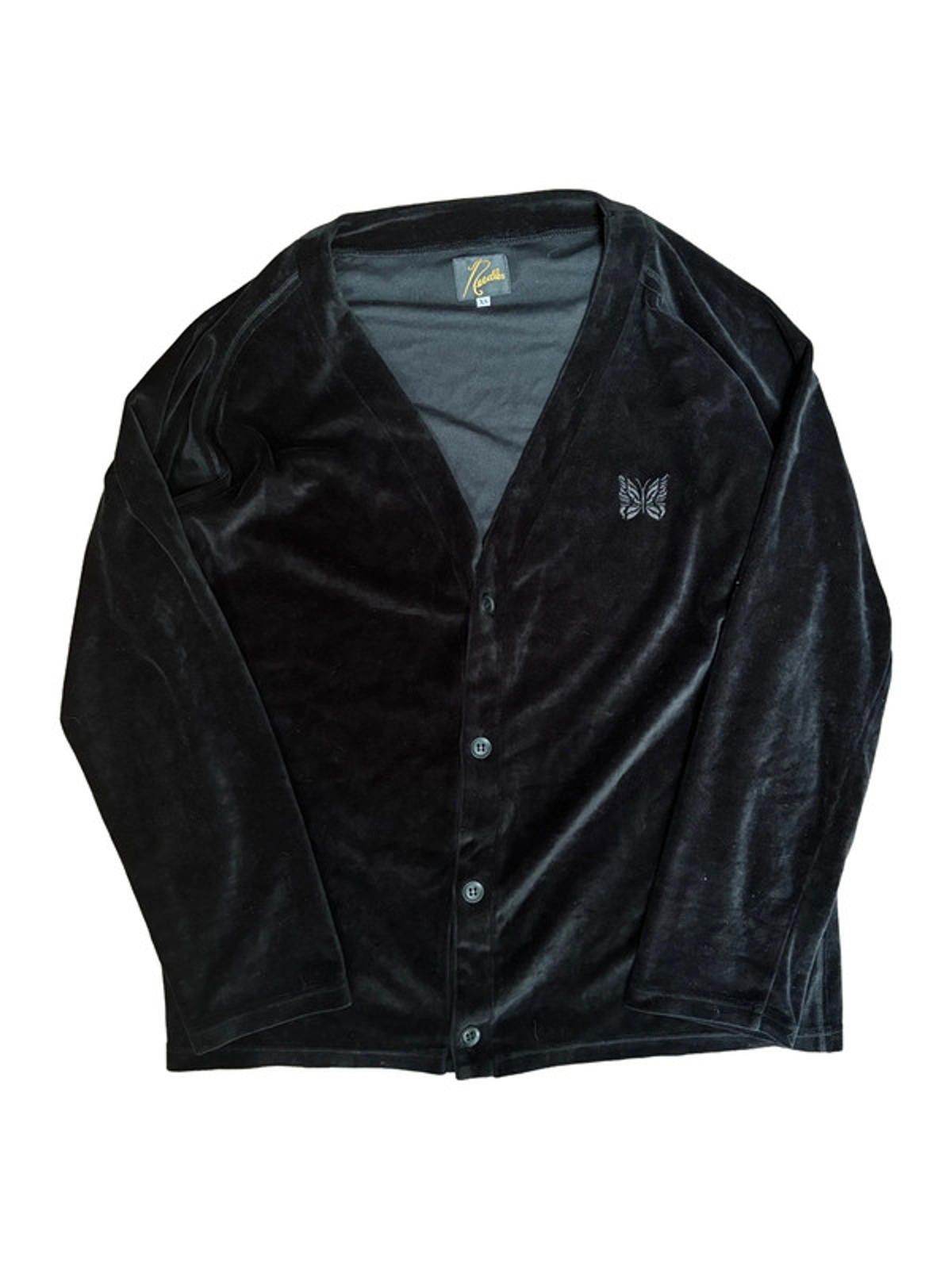 Needles Needles Lightweight Cotton Cardigan Black XS Size US XS / EU 42 / 0 - 1 Thumbnail