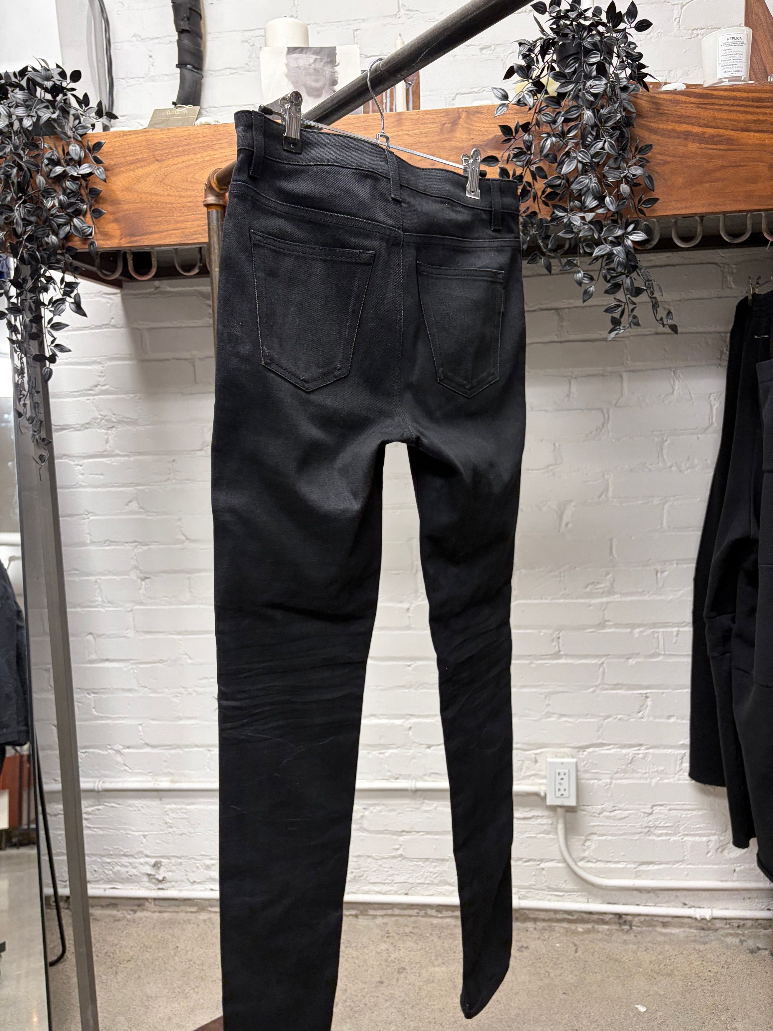 Saint Laurent Paris 2020 Saint Laurent ‘D05’ Black Skinny Denim Size US 28 / EU 44 - 3 Thumbnail