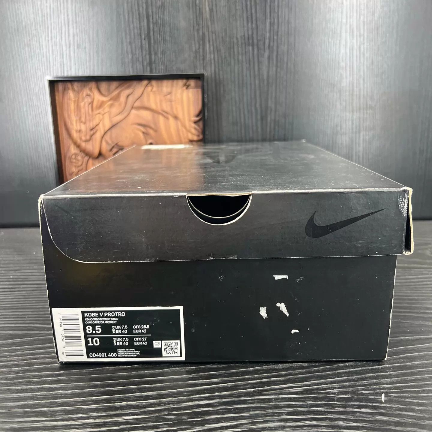 Nike ZK5 Blue Yellow 42 2x Indoor Like New Original Box Size US 8.5 / EU 41-42 - 9 Thumbnail