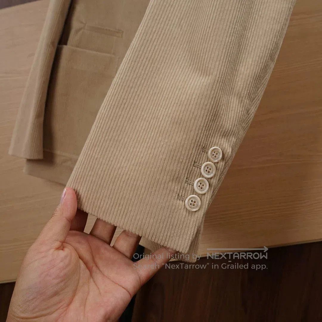 Brunello Cucinelli Brunello Cucinelli Corduroy Suit Pants. Size US L / EU 52-54 / 3 - 8 Thumbnail