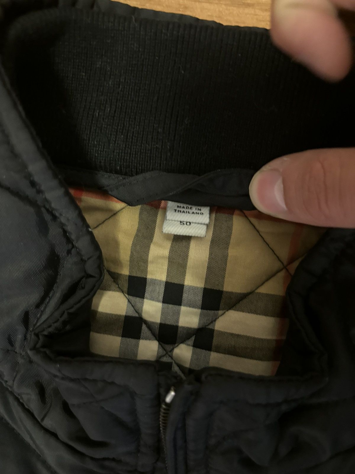 Burberry Burberry Quilted Bomber Jacket Size US M / EU 48-50 / 2 - 3 Thumbnail