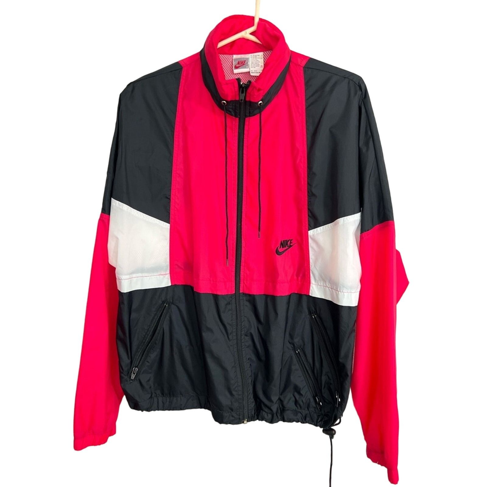 Nike Vintage Nike Women Windbreaker Jacket HOODED 90’s Rare CLEAN Size M / US 6-8 / IT 42-44 - 1 Thumbnail