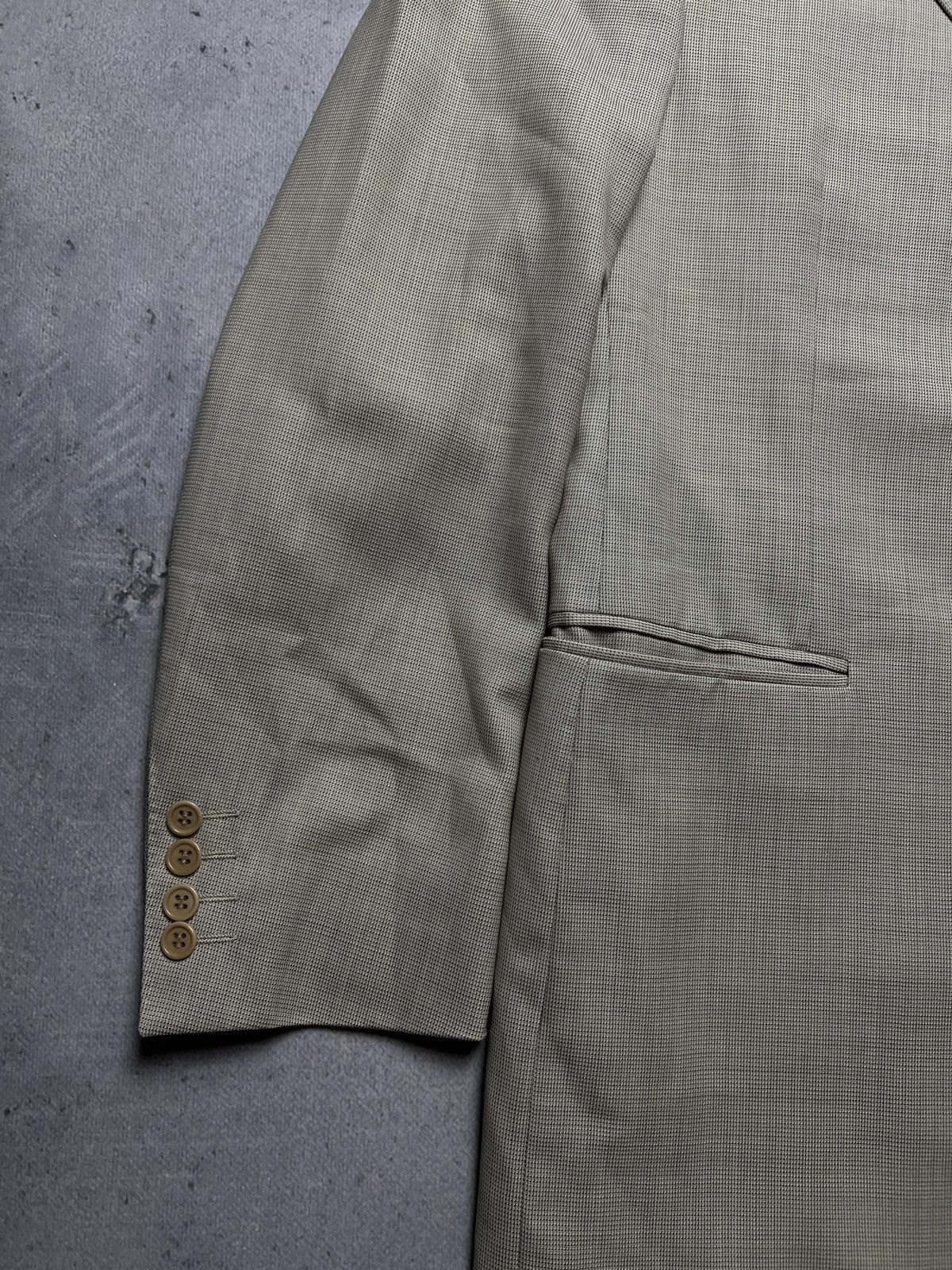Canali Canali Italy Beige Wool Classic Blazer Jacket Size 50R - 6 Thumbnail
