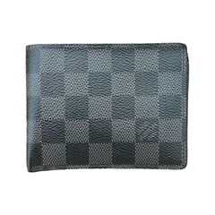 Louis Vuitton Multiple Wallet Damier Infini Gris Silver in Leather with  Silver-tone - US