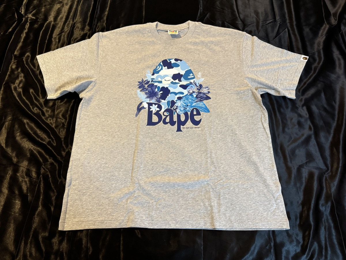 Bape BAPE FLORA BIG APE HEAD 2Xl RELAXED FIT TEE Size US XXL / EU 58 / 5 - 1 Thumbnail