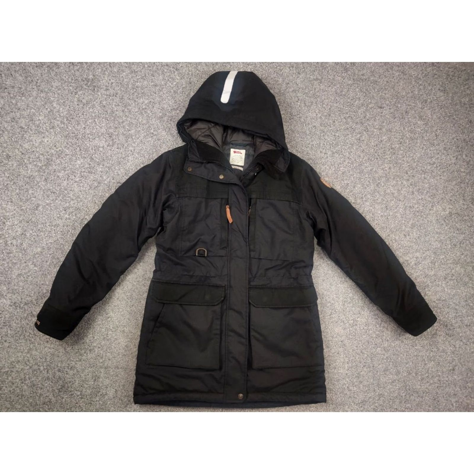 Vintage Fjällräven Polar Guide Black Canvas G 1000 Hydratic Womens Padded Parka Jacket Size S / US 4 / IT 40 - 3 Thumbnail