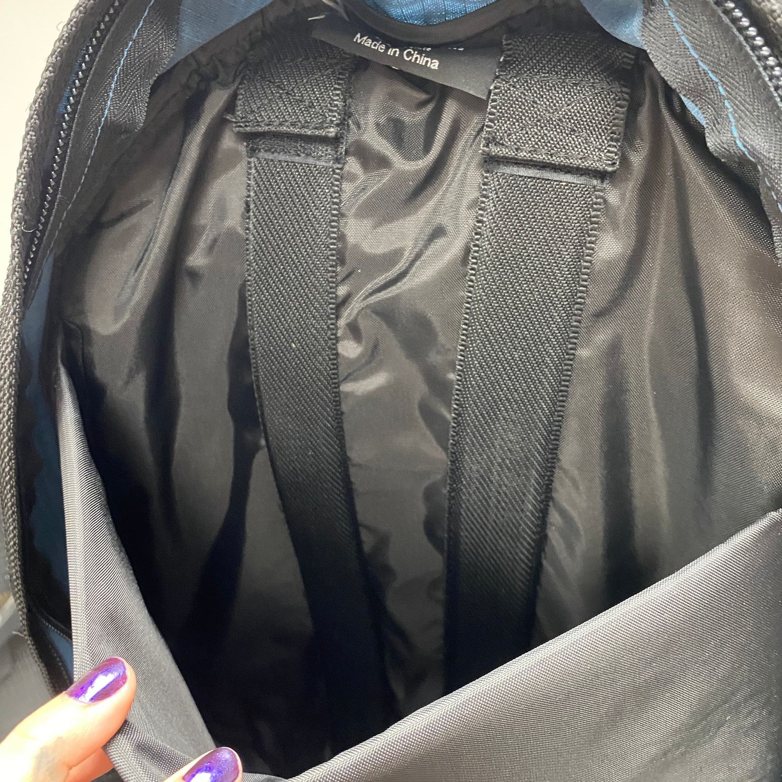 Samsonite Samsonite Blue Grey Black Laptop Travel School Backpack Size ONE SIZE - 9 Thumbnail