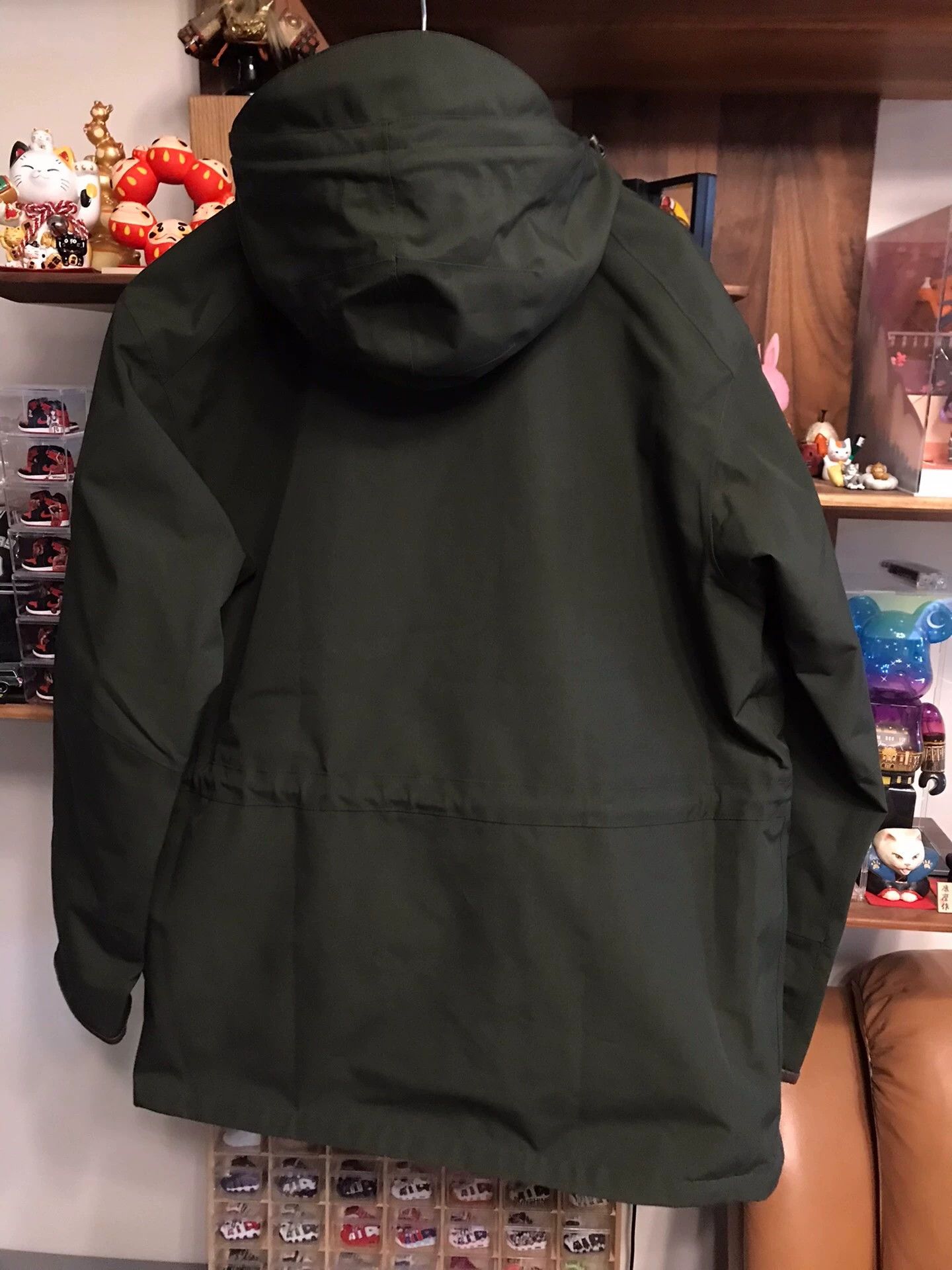 Barbour Barbour Olive Waxless Hardshell Removable Hood XL Jkt Size US XL / EU 56 / 4 - 2 Thumbnail