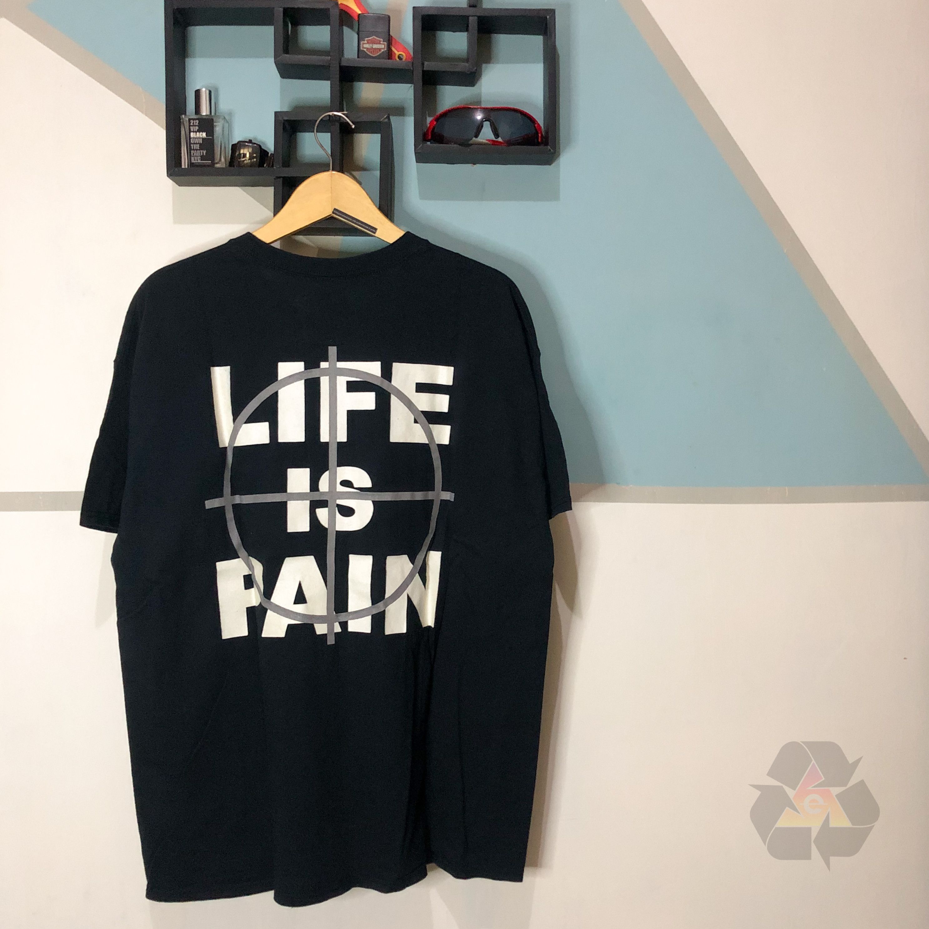 Vintage Merauder Life Is Paint Hardcore Band T-Shirt