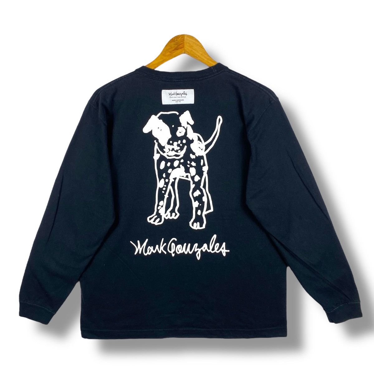 Japanese Brand MARK GONZALES Blk Pine Workshop Long Sleeve Tee Shirt Large Size US L / EU 52-54 / 3 - 1 Thumbnail
