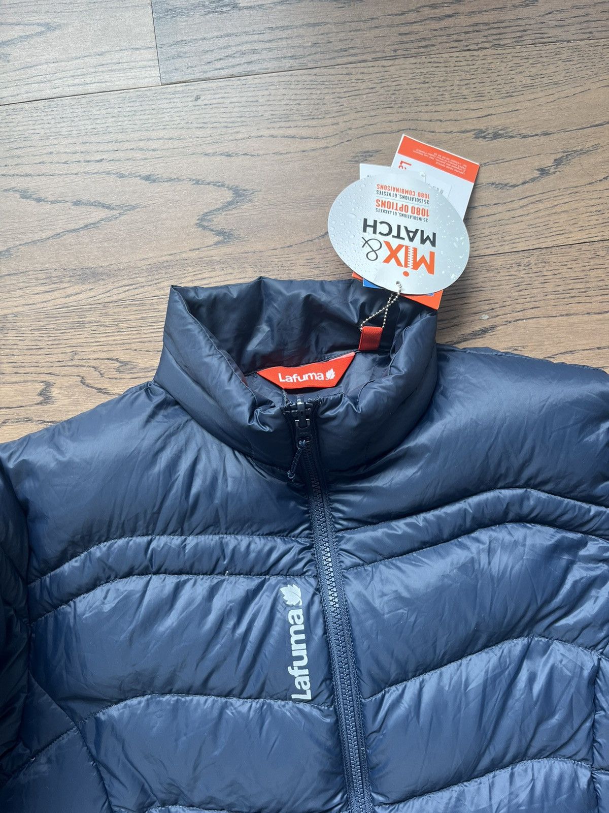 Other Lafauma France Mens White Duck Down Outdoor Zip Front Jacket Size US XS / EU 42 / 0 - 7 Thumbnail