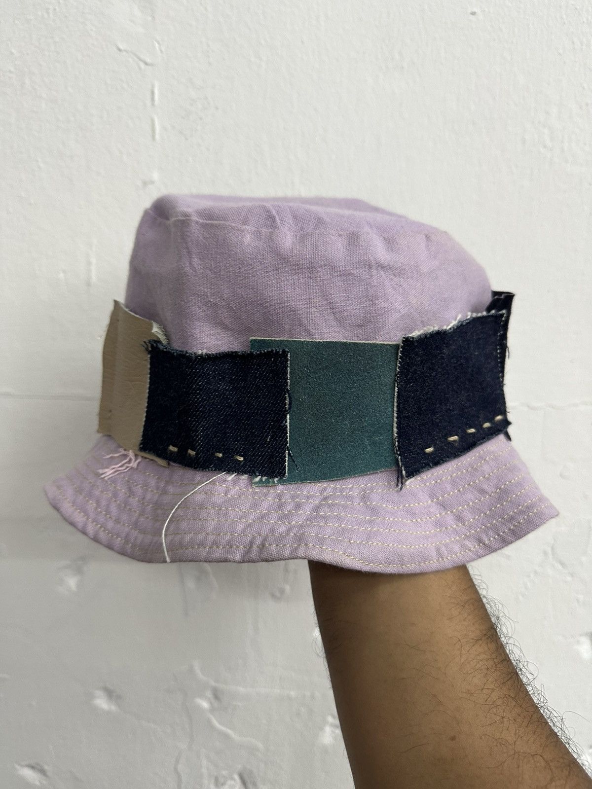 Other Distress Style Like Kapital Bucket Hat Size ONE SIZE - 2 Thumbnail