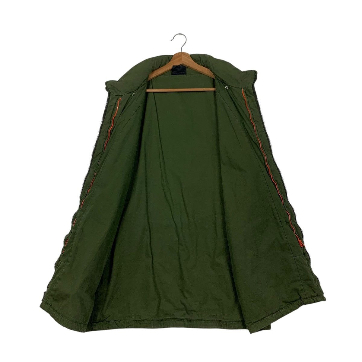Eddie Bauer EDDIE BAUER Olive Green Parka Jacket Workwear #2307-C103 Size US L / EU 52-54 / 3 - 11 Thumbnail
