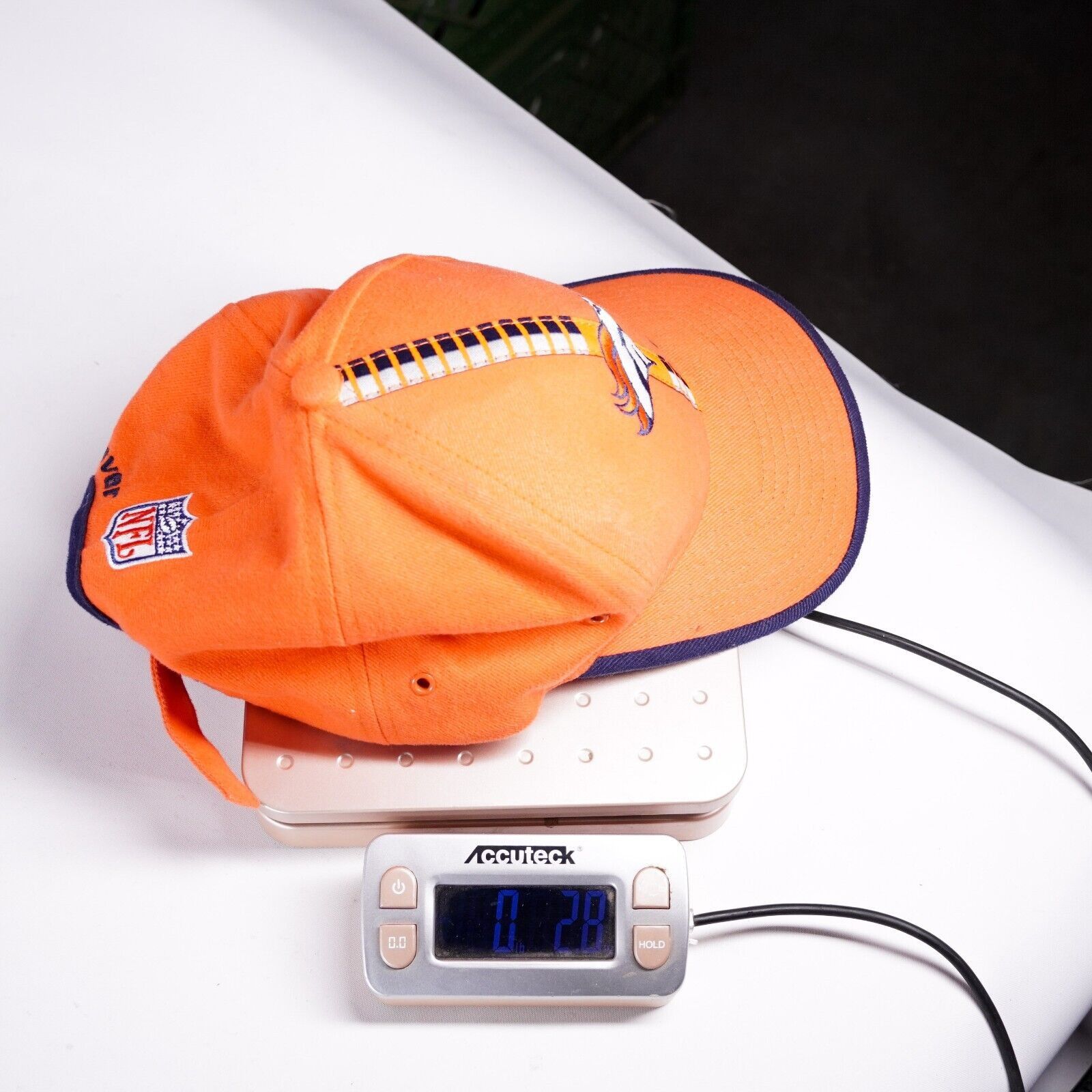 NFL Proline Denver Broncos NFL Football Baseball Hat Cap Orange Size ONE SIZE - 10 Thumbnail