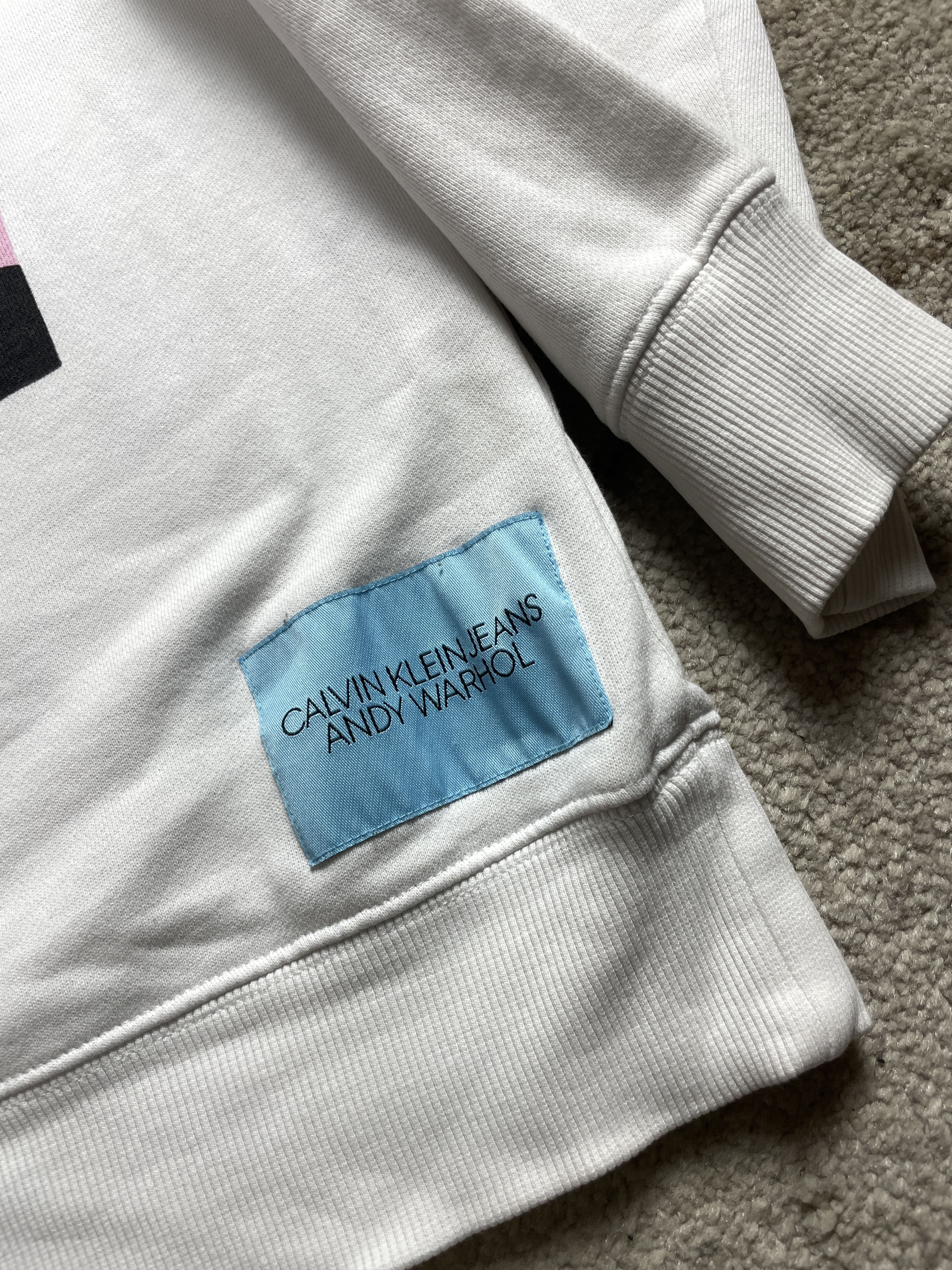 Andy Warhol × Calvin Klein × Raf Simons Calvin Klein Andy Warhol by Raf Simons sweatshirt crewneck Size US XL / EU 56 / 4 - 5 Thumbnail