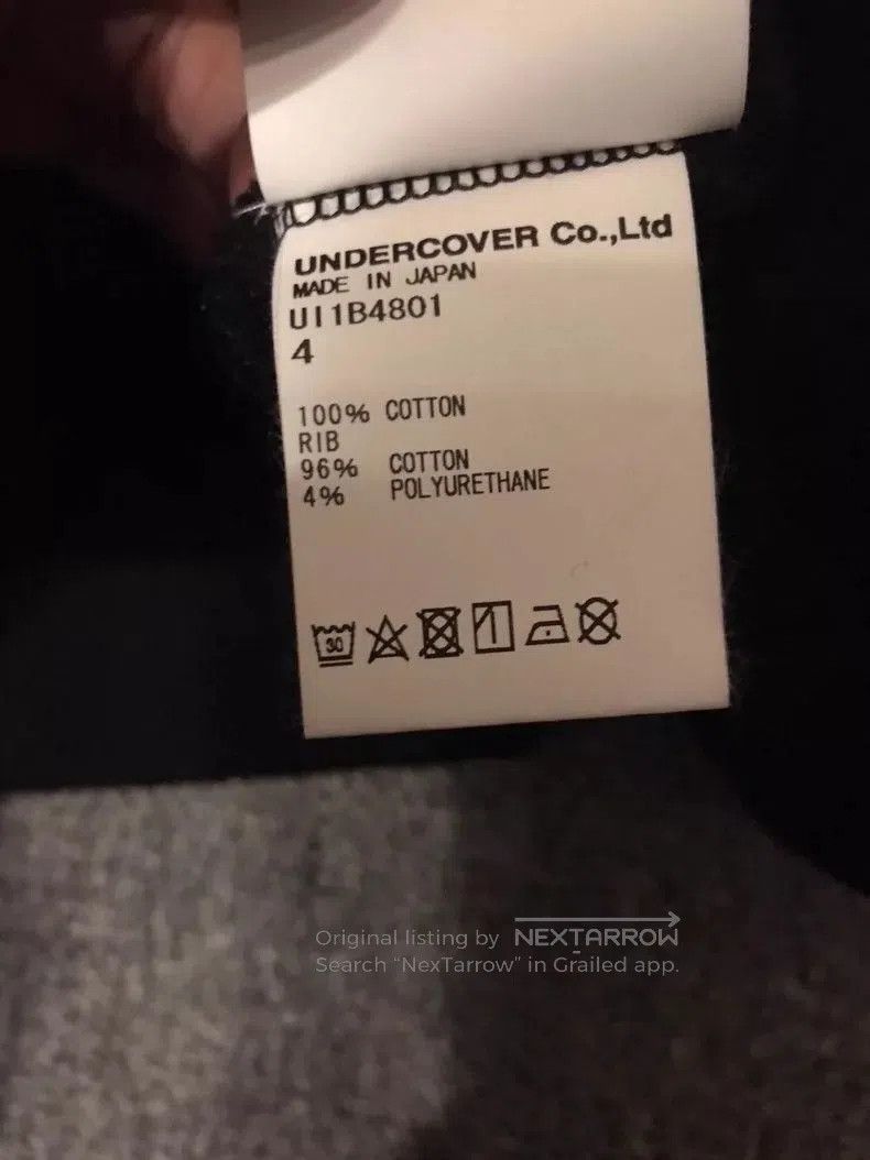 Undercover UNDERCOVER Black Crewneck Sweatshirt Size US M / EU 48-50 / 2 - 5 Thumbnail