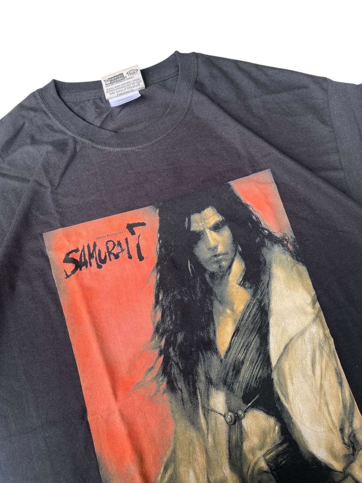 Anime Vintage 2004 Samurai 7 Anime Tee Funimation Licensed Black L Size US L / EU 52-54 / 3 - 8 Thumbnail