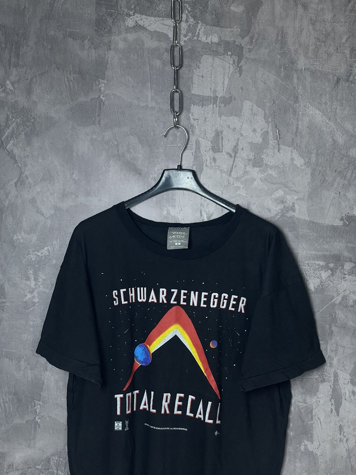 Vintage Vintage 00s Arnold Schwarzenegger Total Recall Governator Size US XL / EU 56 / 4 - 2 Thumbnail