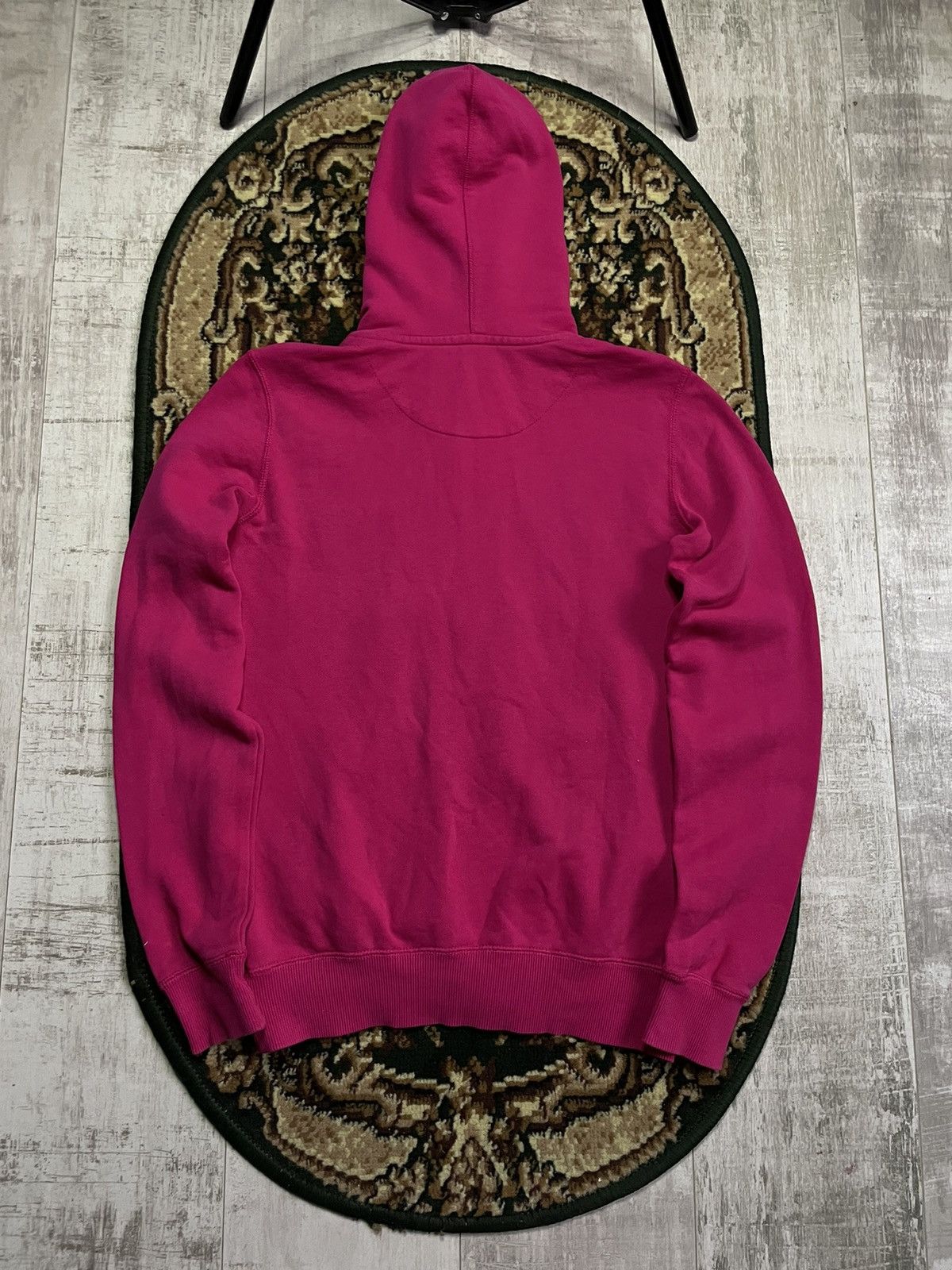 Nike Nike 00’s Vintage Zip Hoodie Y2K Pink Big Logo RARE Size M / US 6-8 / IT 42-44 - 4 Thumbnail