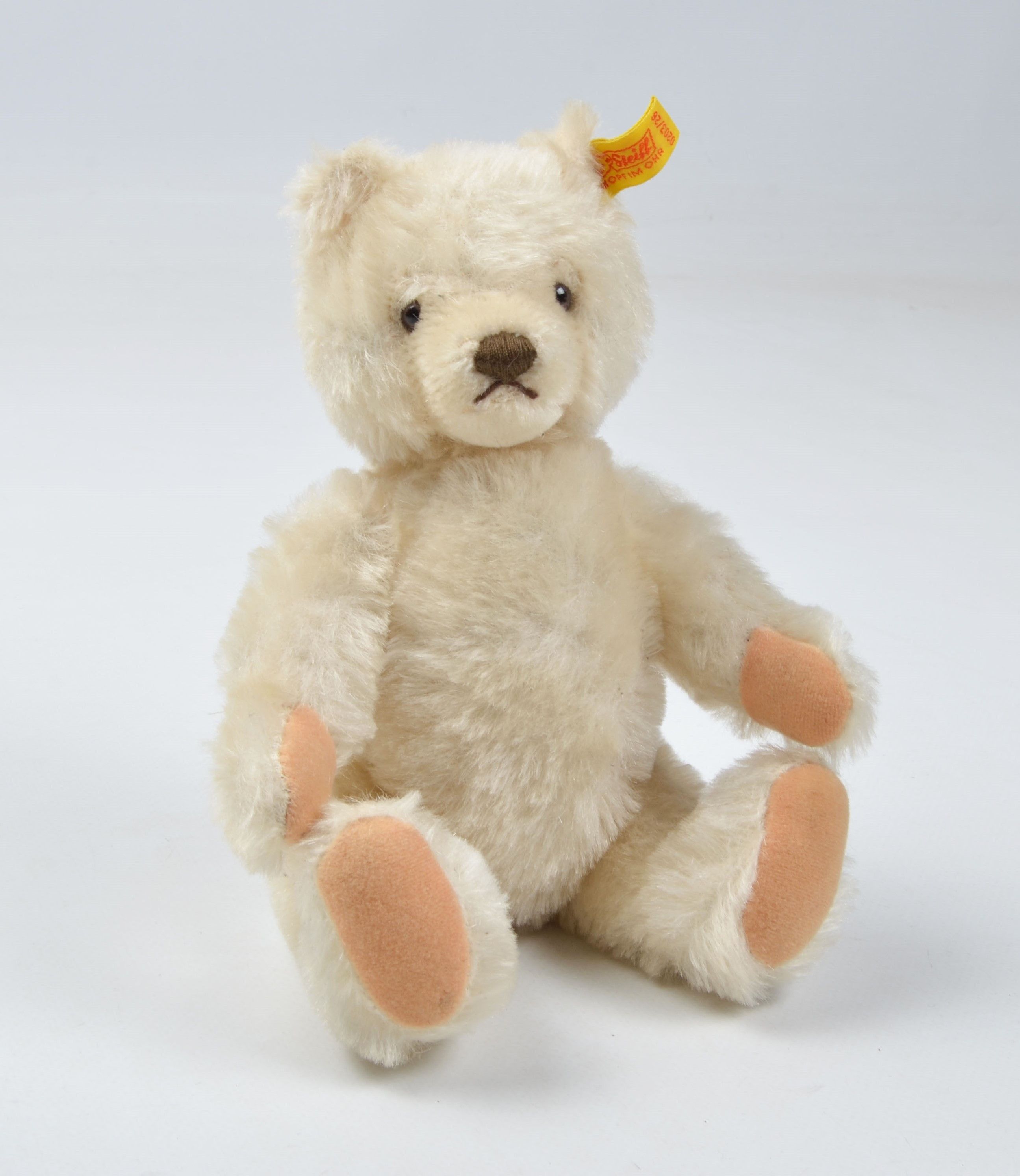 Vintage Vintage Steiff Cream Cute Wool Blend Teddy Bear Size ONE SIZE - 1 Thumbnail