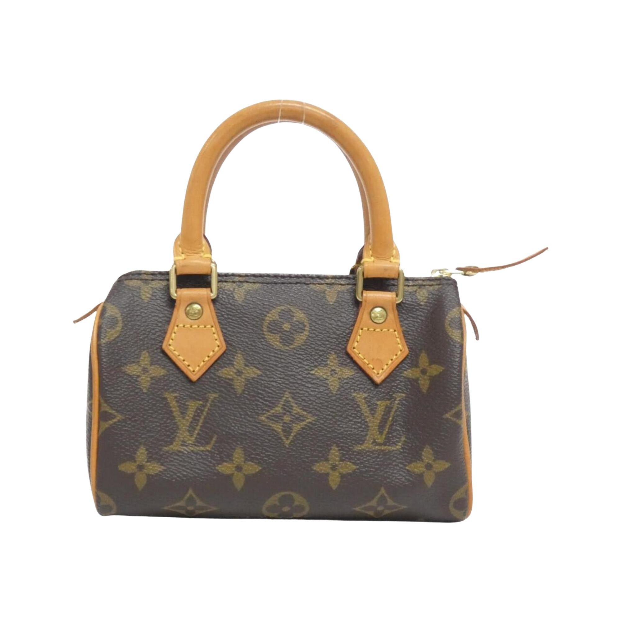 Louis Vuitton Louis Vuitton Mini speedy handbag Size ONE SIZE - 1 Thumbnail