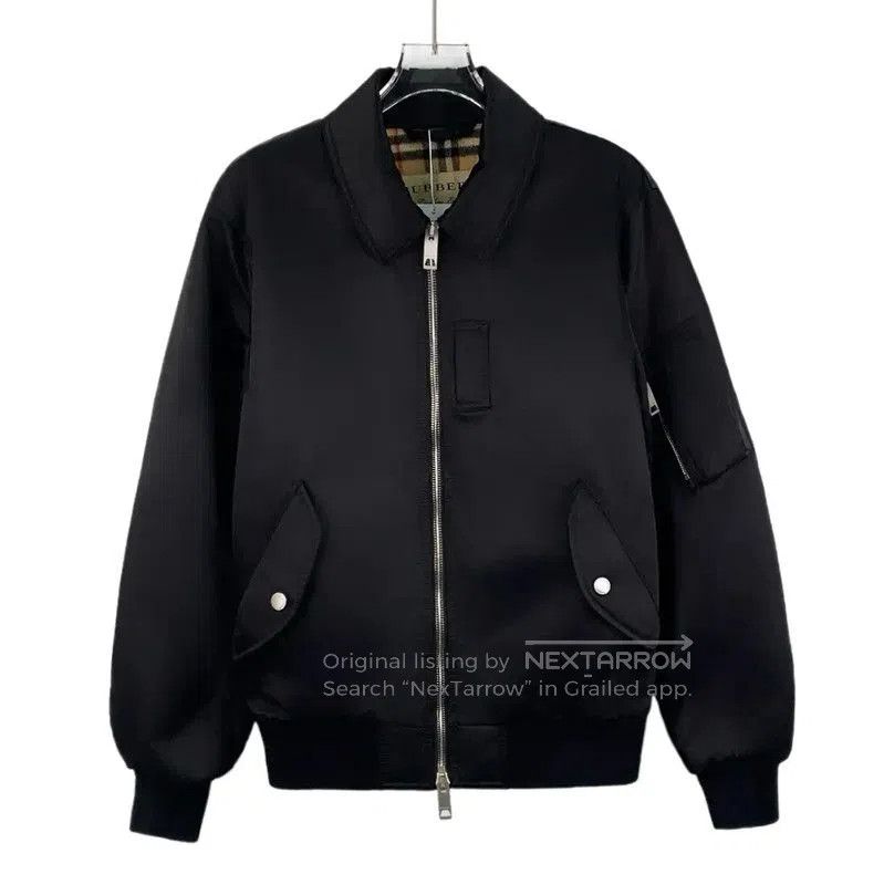 Burberry Burberry Black Wool Men's Outerwear Jacket. Size US M / EU 48-50 / 2 - 1 Thumbnail