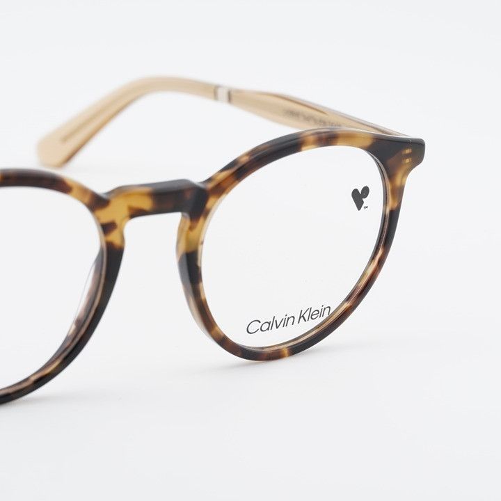 Calvin Klein Calvin Klein CK23515 240 Eyeglasses Havana/Light Brown 50mm Size ONE SIZE - 2 Thumbnail