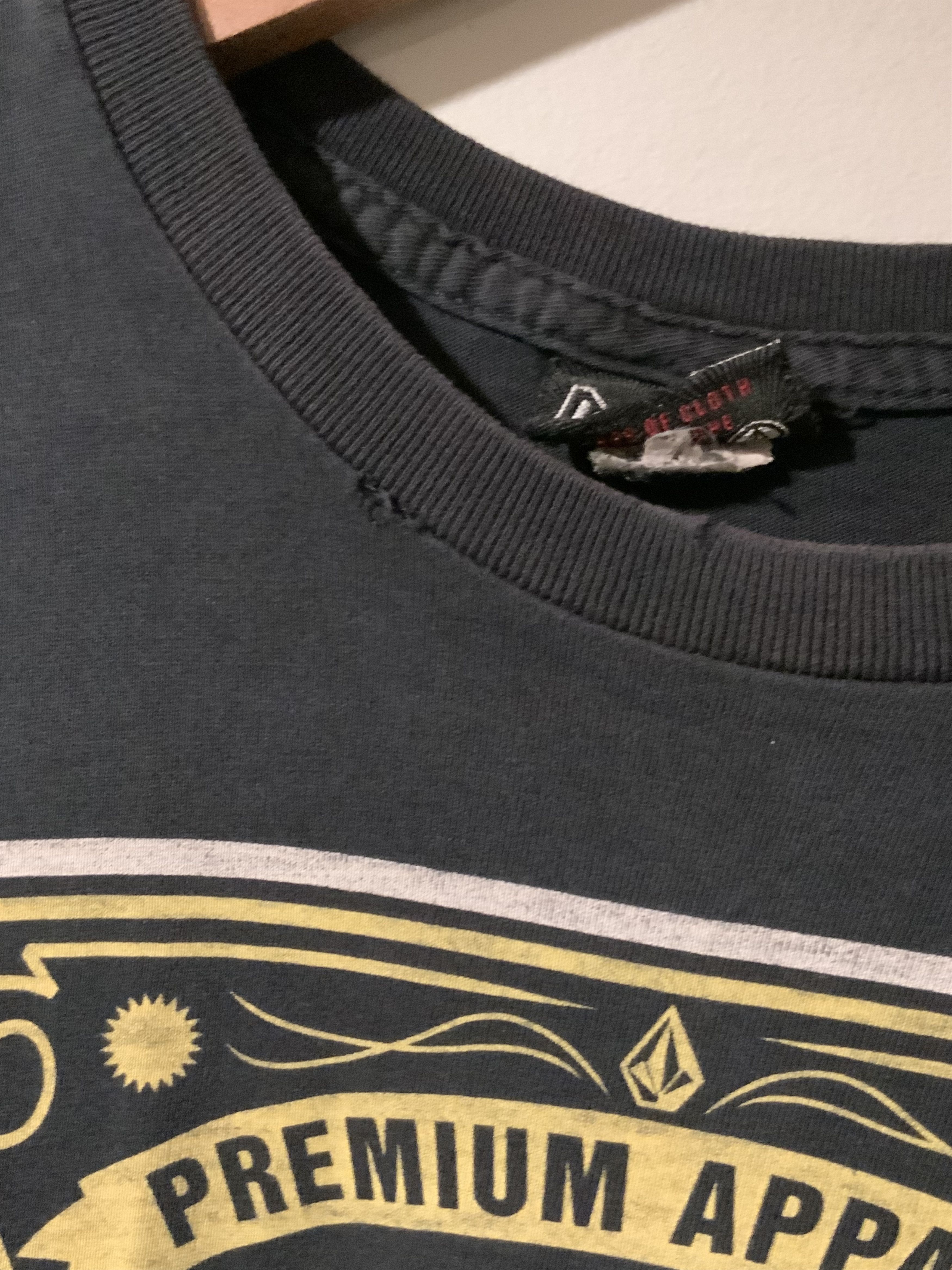 Vintage × Volcom Vintage Y2K Volcom Logo Black Medium T-shirt Size US M / EU 48-50 / 2 - 4 Thumbnail