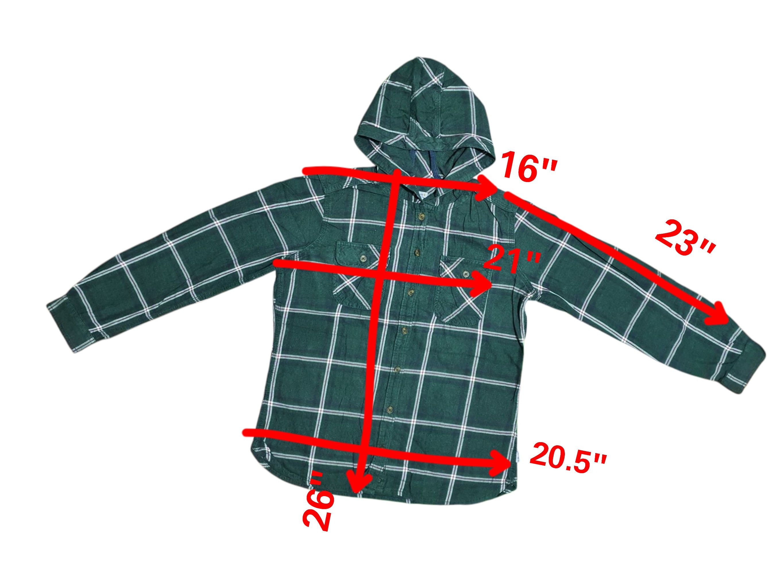Carhartt CARHARTT 21”/26” CHECKED HOODIE SHIRT Size US S / EU 44-46 / 1 - 10 Thumbnail