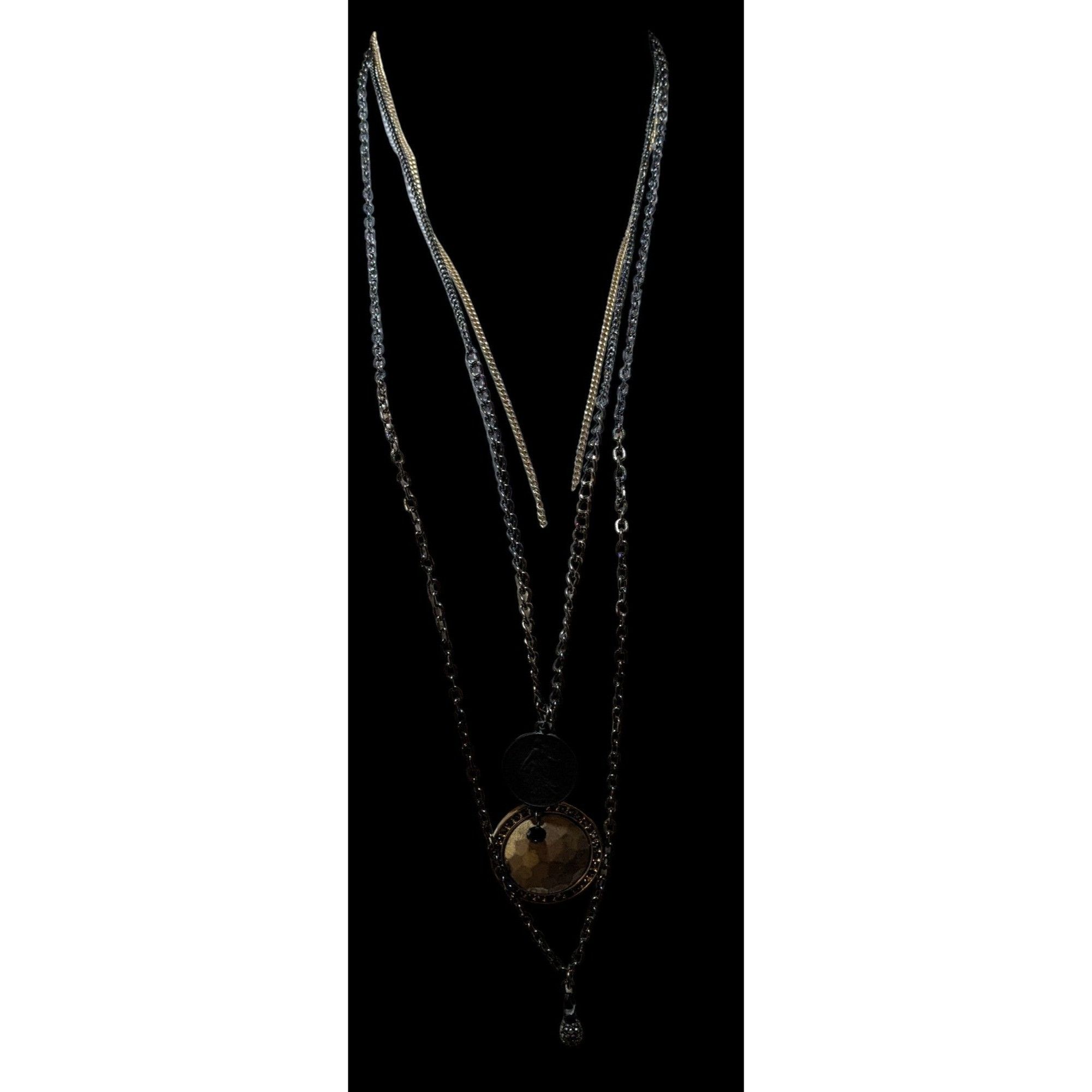 Other Multilayer Medallion Necklace Size ONE SIZE - 5 Thumbnail