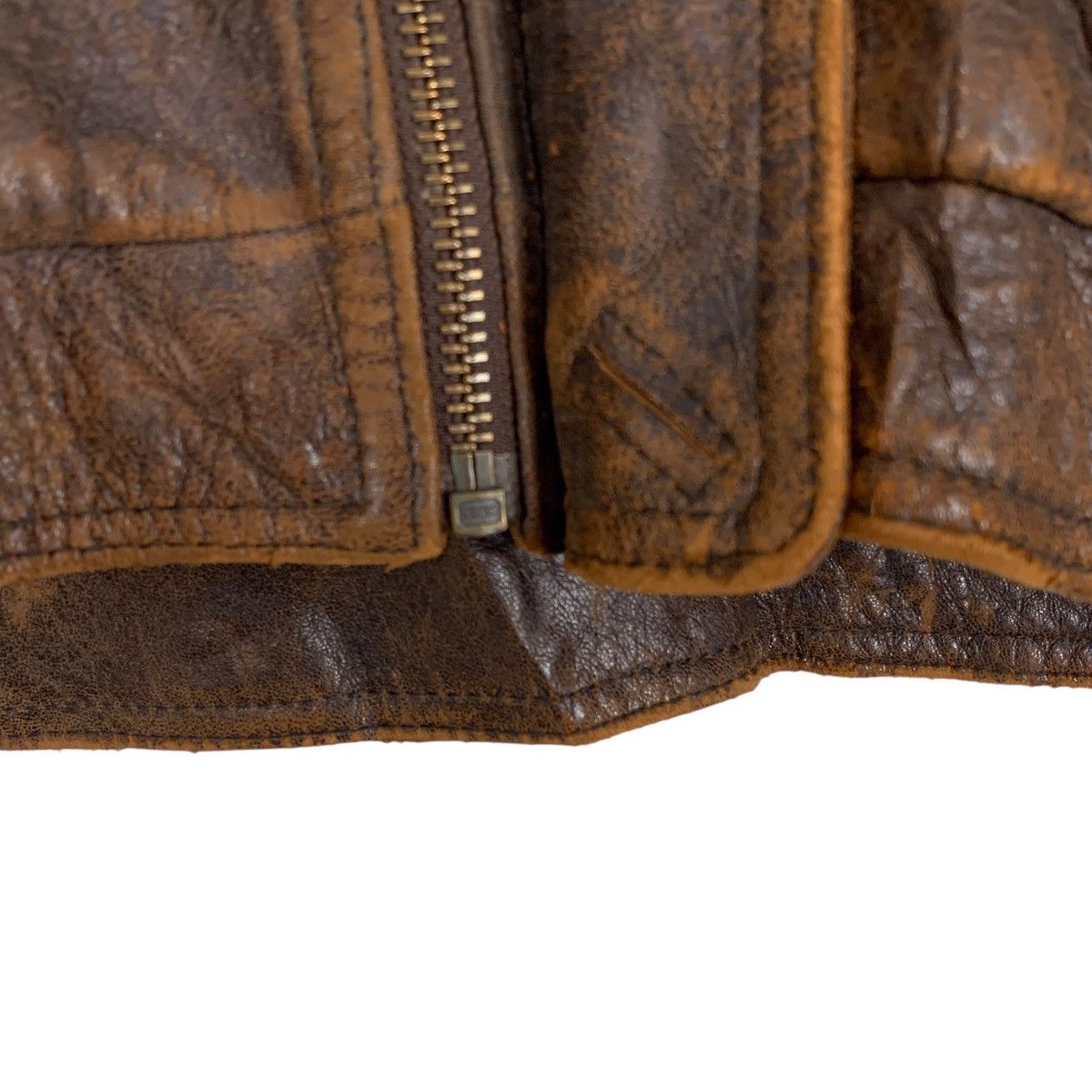 Vintage Vintage Sheep Skin Leather Jacket Size US L / EU 52-54 / 3 - 6 Thumbnail