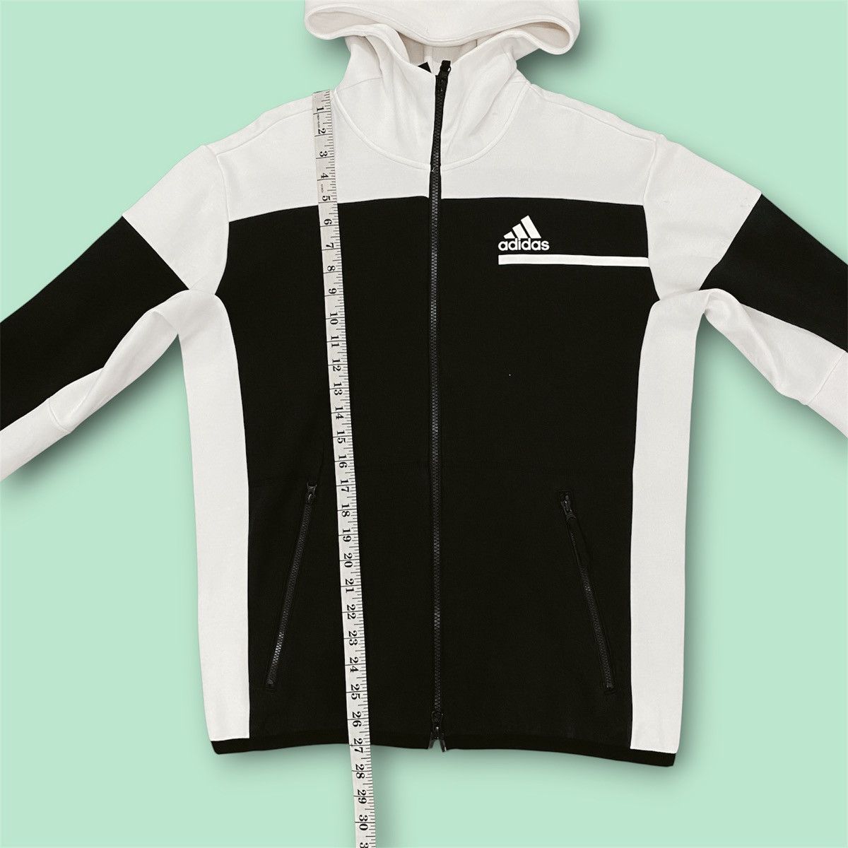 Adidas Adidas Hoodie zip up Size US M / EU 48-50 / 2 - 4 Thumbnail