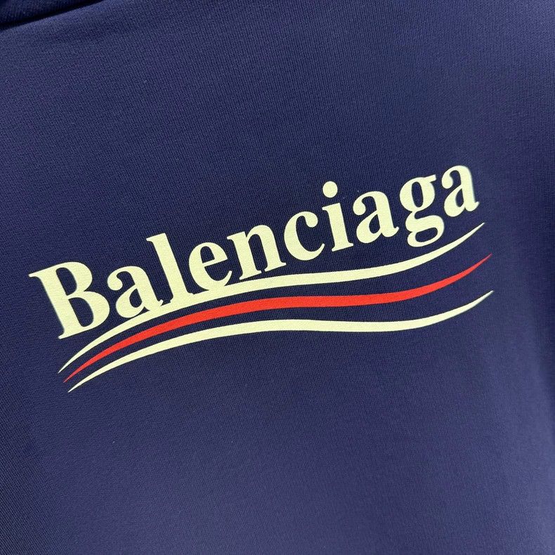 Balenciaga Balenciaga Coke Logo Hooded Purple Sweatshirt Size US S / EU 44-46 / 1 - 5 Thumbnail