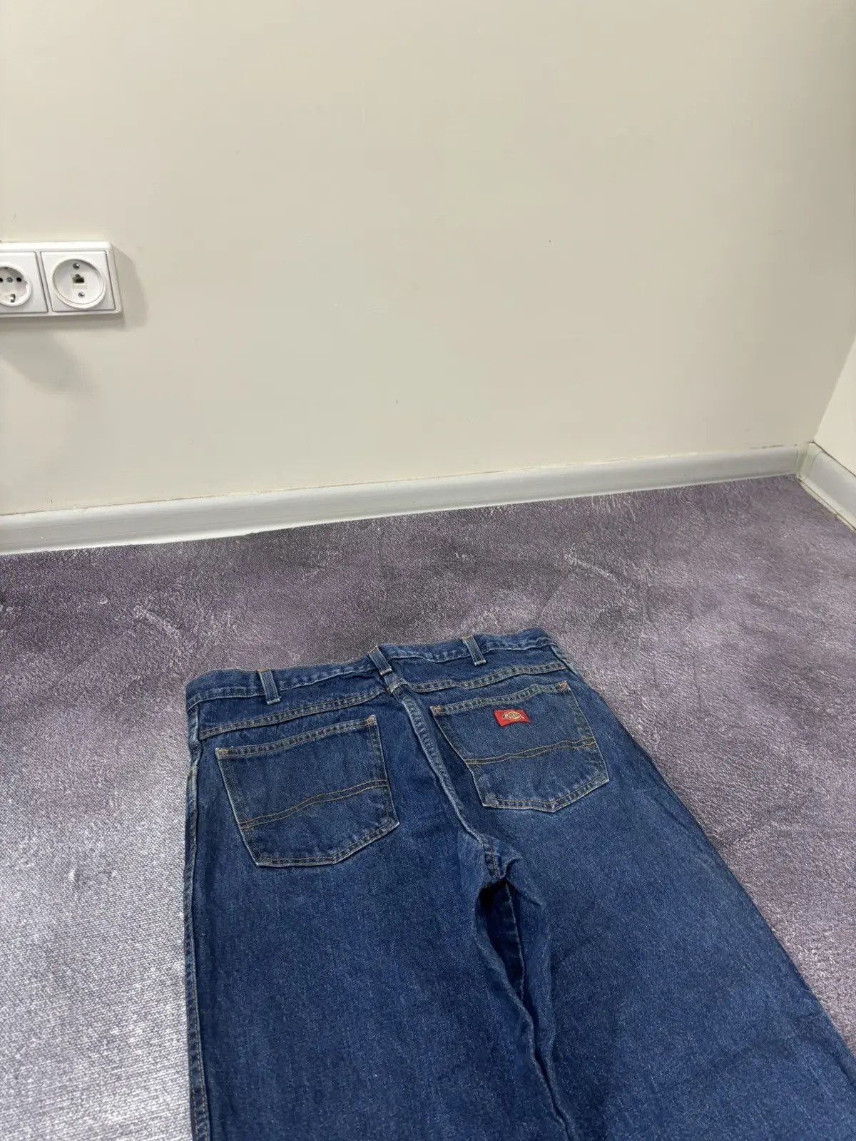 Dickies × Vintage Vintage Dickies Y2K Blue Hype Denim Baggy Jeans Size US 36 / EU 52 - 4 Thumbnail