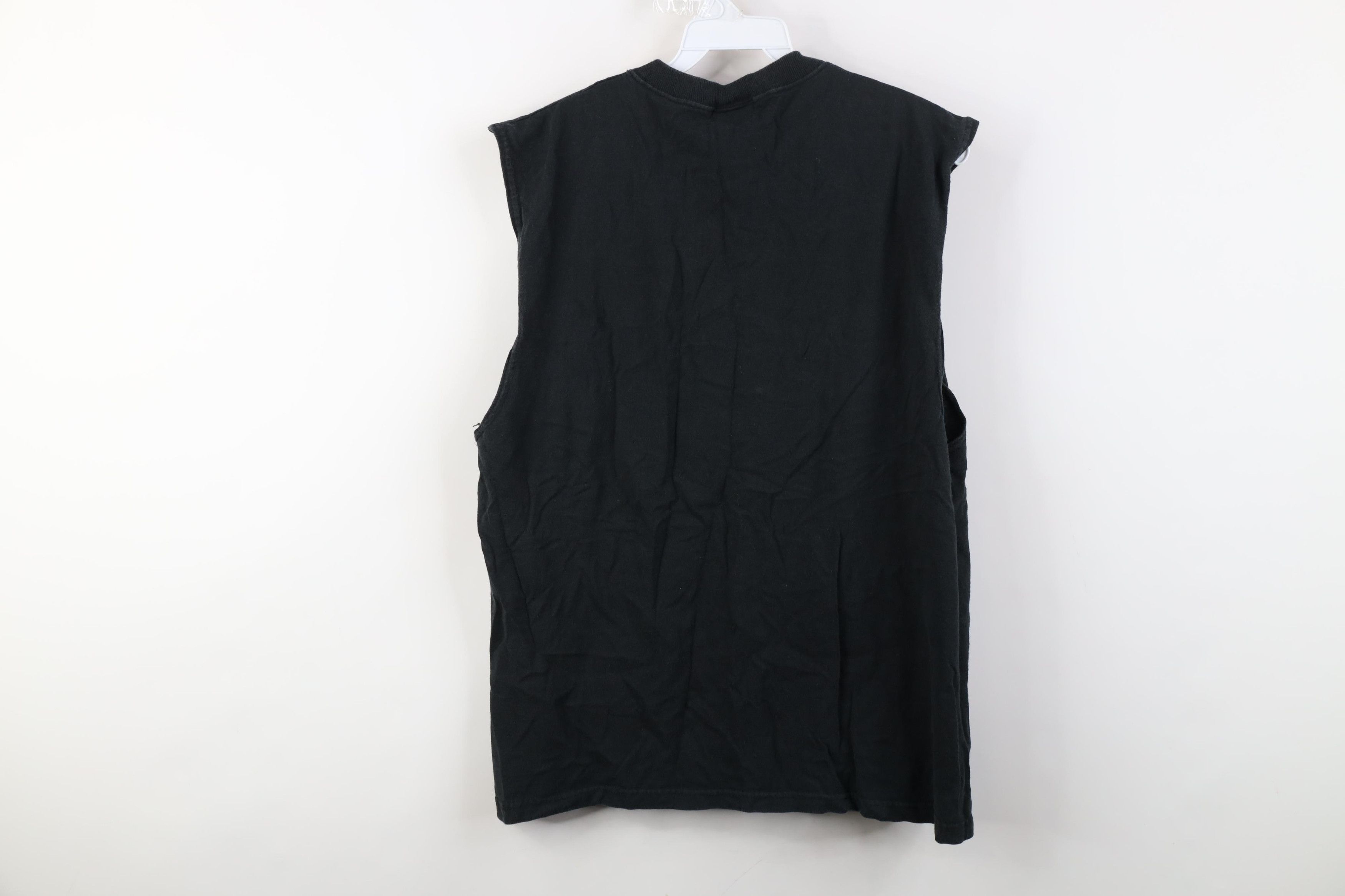 Reebok Vintage 90s Reebok Spell Out Sleeveless Muscle T-Shirt USA Size US S / EU 44-46 / 1 - 9 Thumbnail