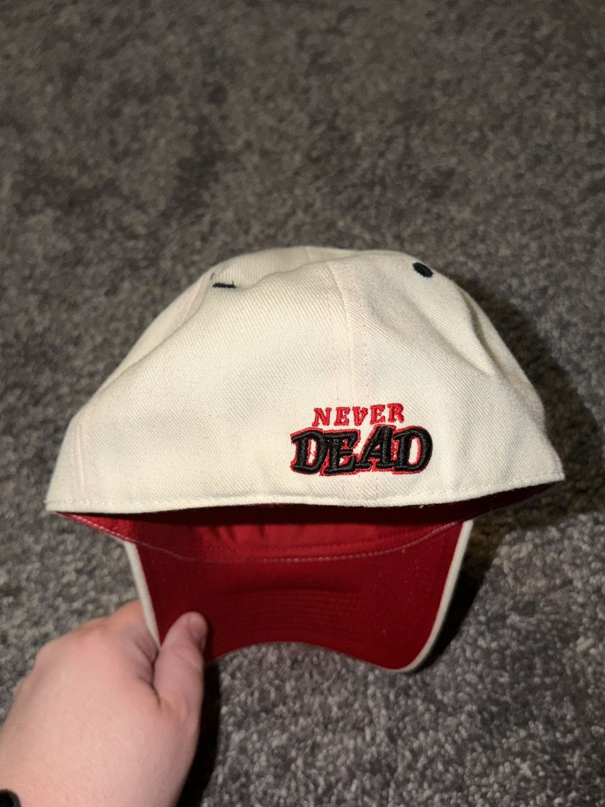 Zephyr Zephyr Never Dead Skull Pirate Hat Size Youth 6,3/4 Used PO Size ONE SIZE - 12 Thumbnail