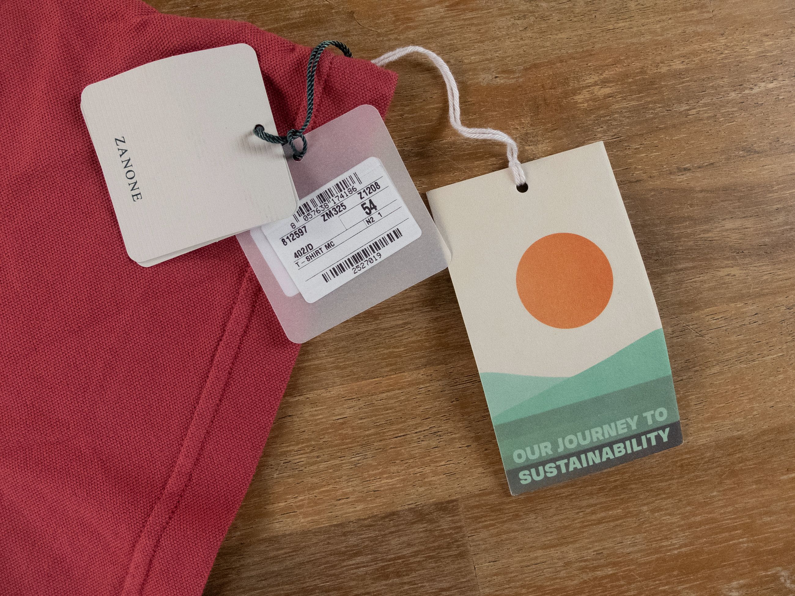Zanone ZANONE solid red knit cotton t-shirt Size XXL / 54 IT q Size US XXL / EU 58 / 5 - 3 Thumbnail