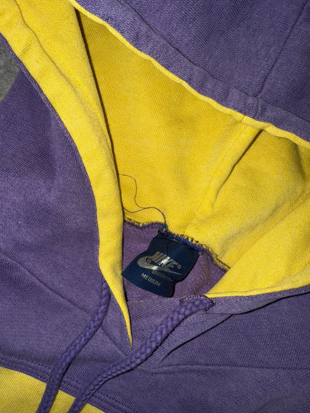Nike × Vintage Nike 80s vintage usa boxy y2k hoodie Size US M / EU 48-50 / 2 - 3 Thumbnail