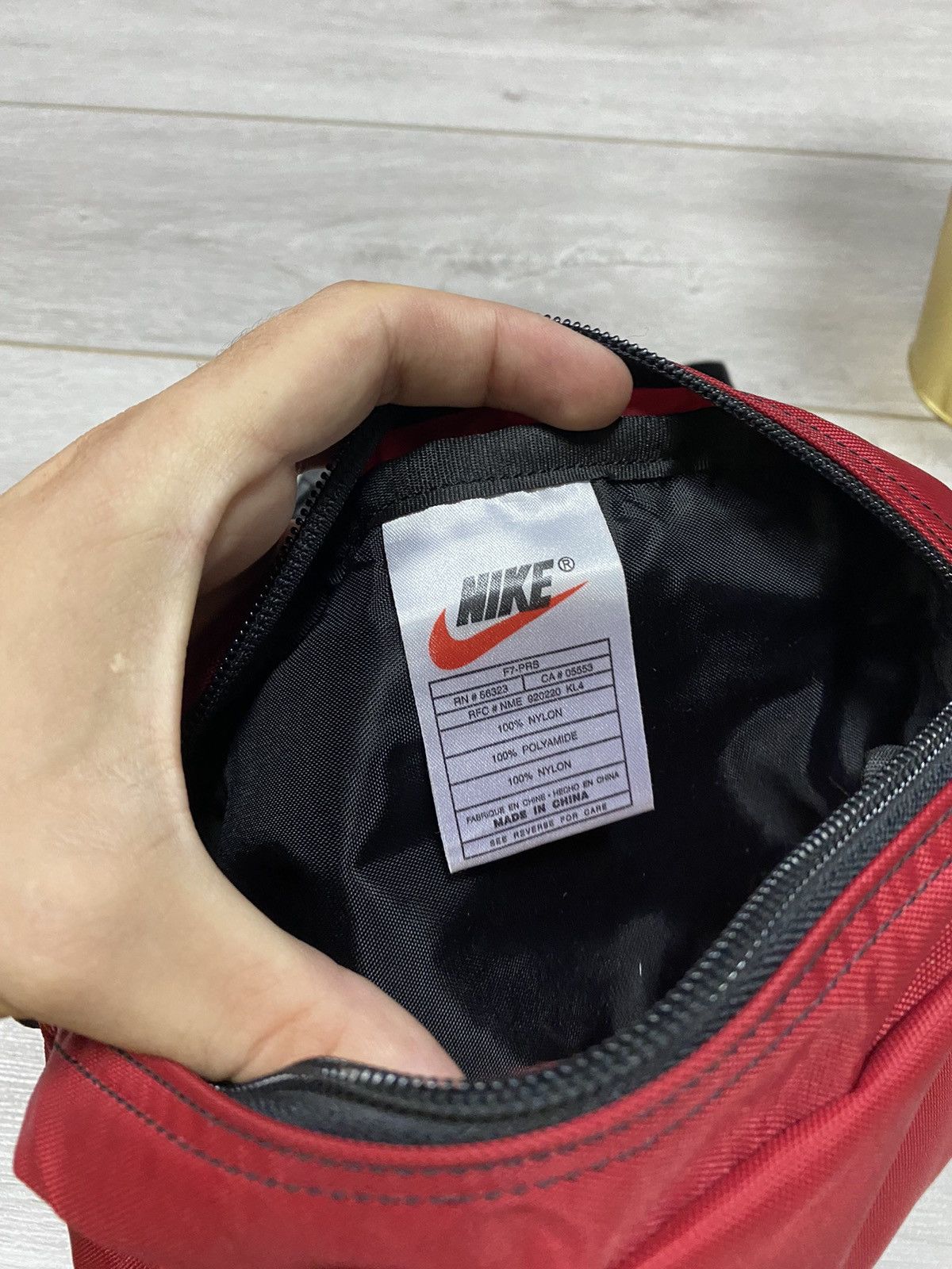 Nike Nike vintage 1990 waist bag big swoosh Size ONE SIZE - 3 Thumbnail