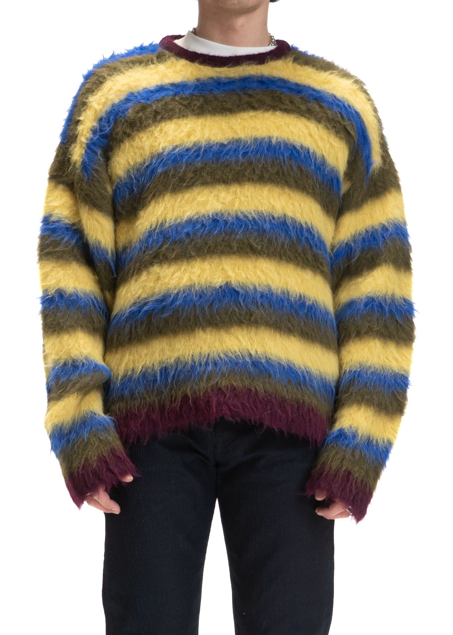 Brain Dead Braindead Alpaca Mohair Sweater Size US L / EU 52-54 / 3 - 1 Thumbnail