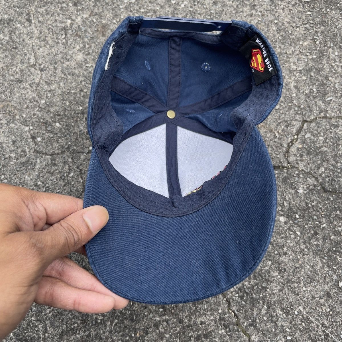 DC Comics × Vintage Vintage SUPERMAN Cap Size ONE SIZE - 4 Thumbnail