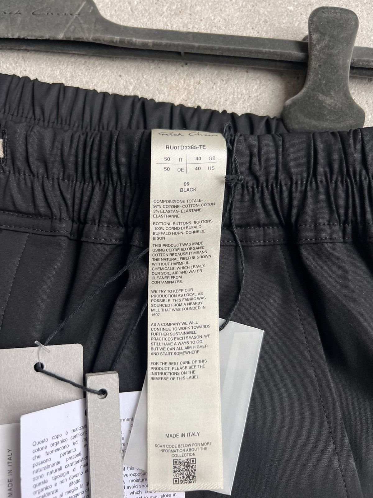 Rick Owens 💎SS24 Rick Owens Cargo Pants Size US 34 / EU 50 - 6 Thumbnail