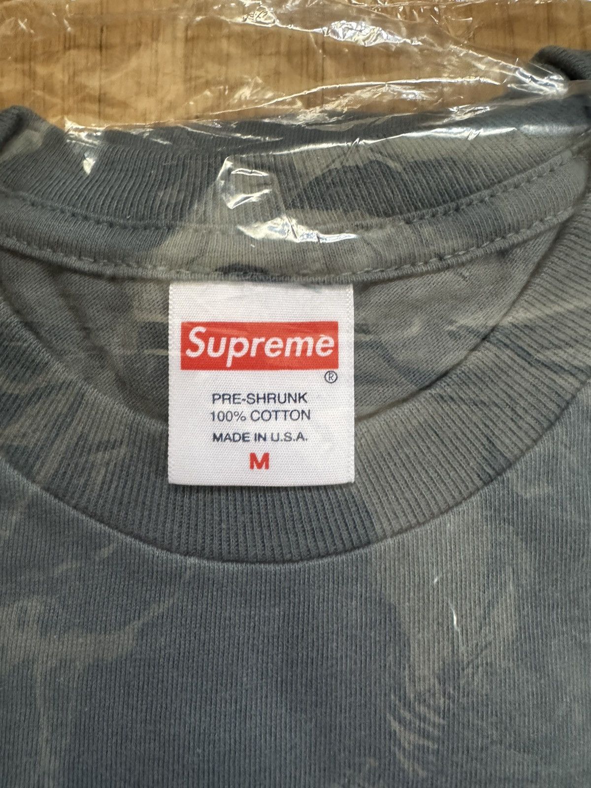 Supreme FW17 Akira x Supreme Arm Tee Dusty Blue Size US M / EU 48-50 / 2 - 4 Thumbnail