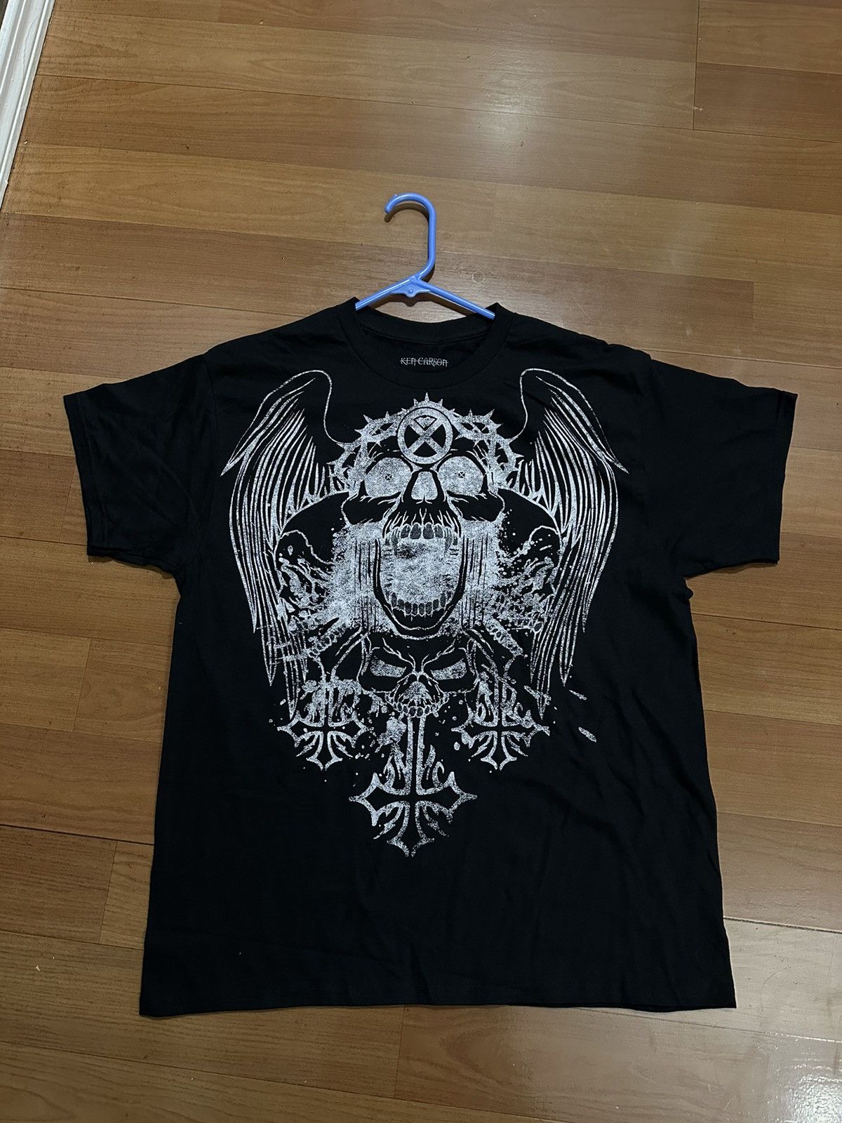 Affliction KEN CARSON UPSIDE DOWN CROSS AFFLICTION STYLED SHIRT Size US L / EU 52-54 / 3 - 1 Thumbnail