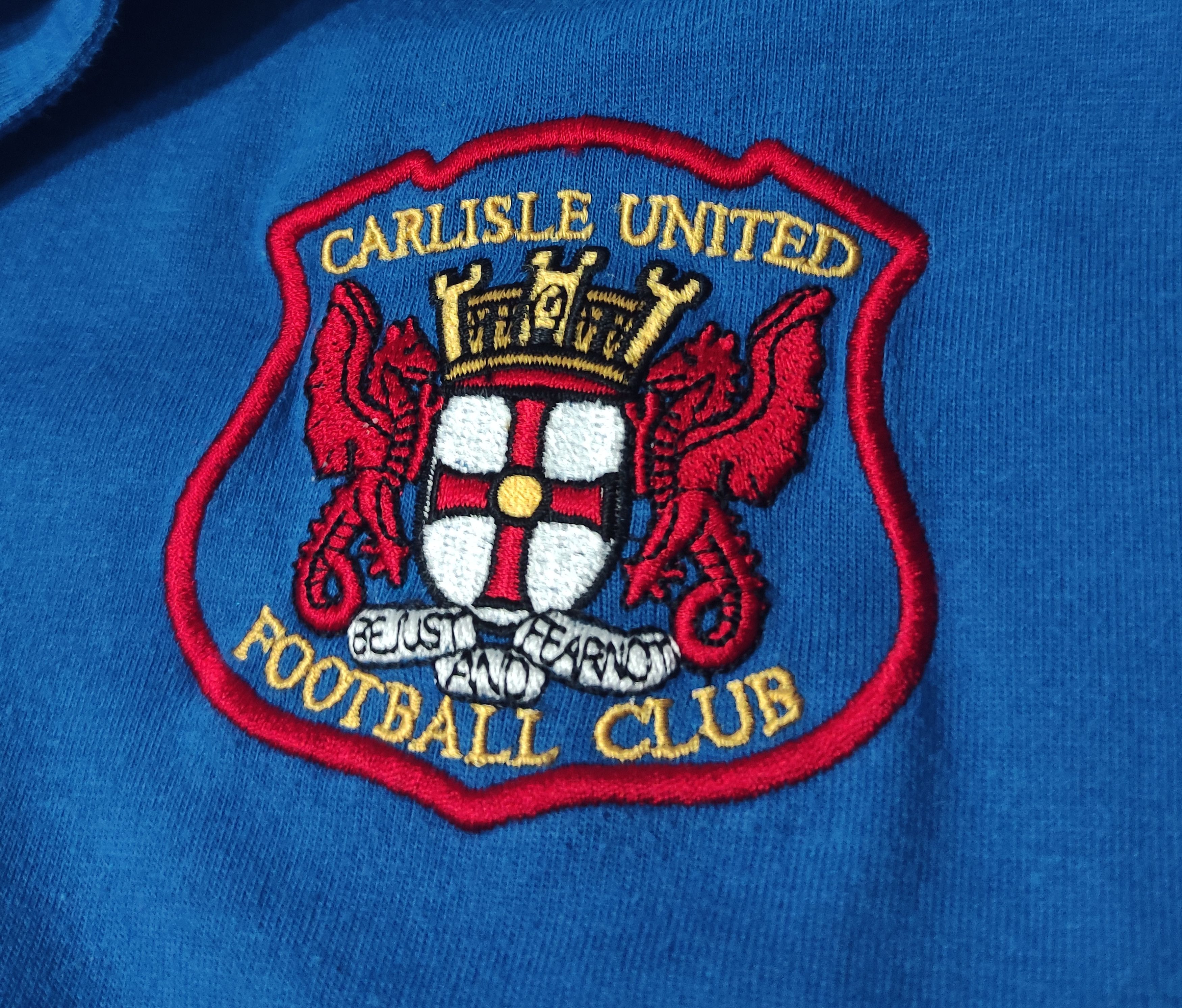 Le Coq Sportif Carlisle United Shirt JERSEY LE COQ SPORTIF SIZE L Size US L / EU 52-54 / 3 - 4 Thumbnail